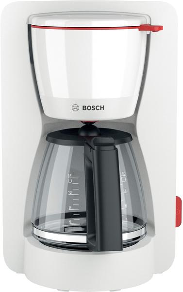 Bosch TKA3M131 MyMoment Kaffeemaschine mit Glaskanne weiß