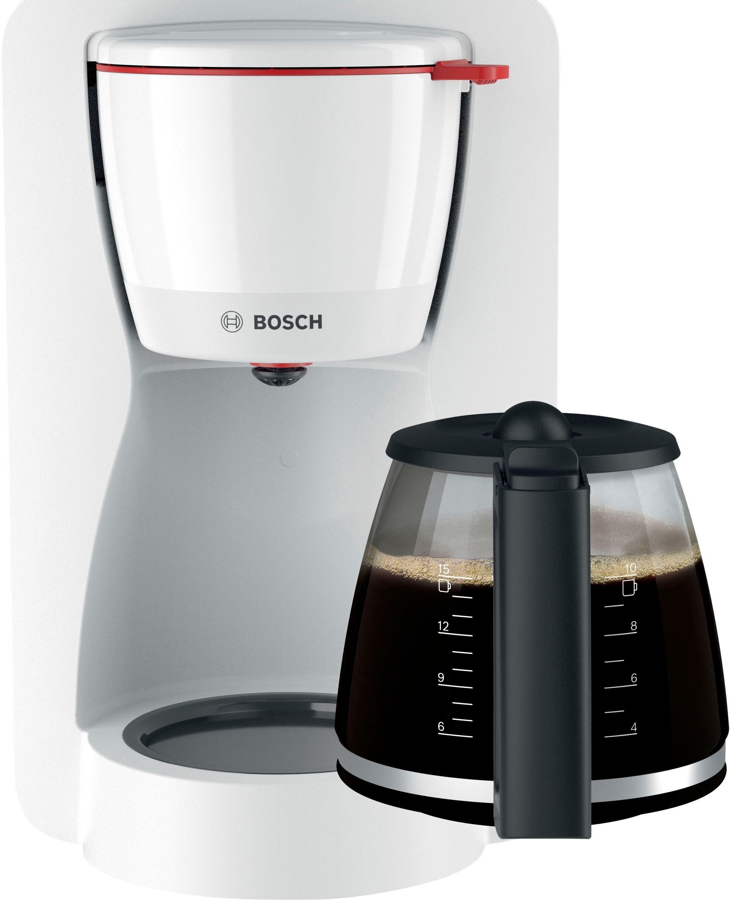 Bosch TKA2M111 MyMoment Kaffeemaschine mit Glaskanne weiß Test TOP Angebote  ab 44,03 € (Oktober 2023)
