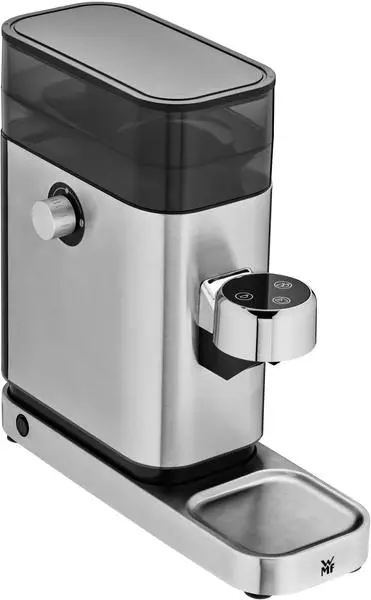 WMF Espressomühle Lumero Kegelmahlwerk silber