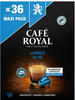 Cafe-Royal Kaffeekapseln Lungo, 36 Kapseln, für Nespresso, Grundpreis: &euro;...