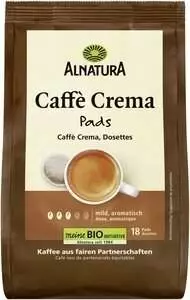 Alnatura Caff&egrave; Crema Pads, 18 Pads