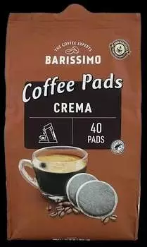 Barissimo Coffee Pads Crema, 40 Pads