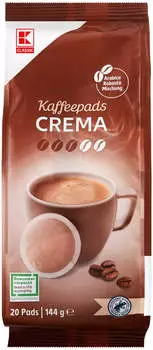 K-Classic Kaffeepads Crema, 20 Pads