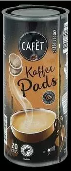 Caf&egrave;t Kaffee Pads Caff&egrave; Crema, 20 Pads