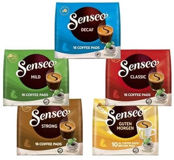 Douwe Egberts Senseo Pads Probierbox 5 Sorten (74 Port.)