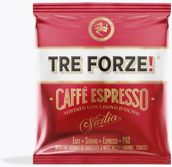 Tre Forze! Caff&egrave; Espresso E.S.E. Pads (50 Stk.)