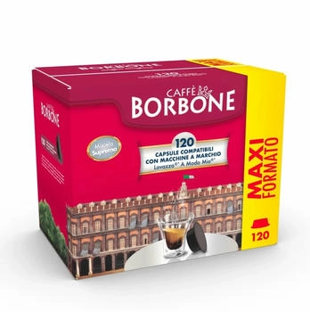 Caffè Borbone Lavazza a Modo Mio Compatible Coffee pods Miscela Suprema (50 caps)