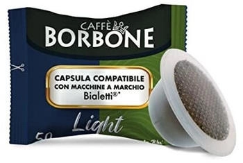 Caffè Borbone Bialetti compatible light blend capsules