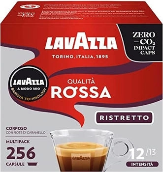 Lavazza A modo mio caffè qualità rossa ristretto (256 capsules)