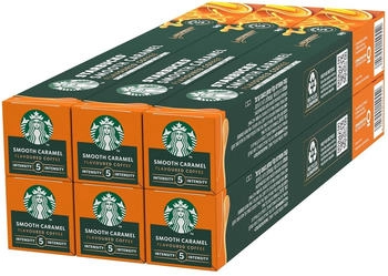 Starbucks Smooth Caramel Flavoured Coffee Nespresso (6x10 Kapseln)