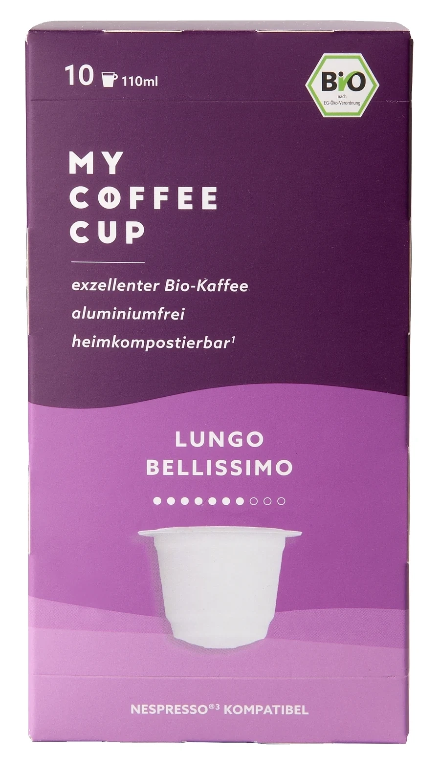 My Coffee Cup Lungo Bellissimo, Bio
