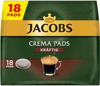 Jacobs Crema Kräftig Kaffeepads Senseo kompatibel (4056761)