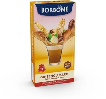 Caffè Borbone Capsule Borbone Compatibili con Nespresso Ginseng Amaro - ' Caffè