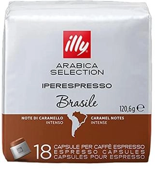illy Caffè Capsule Iperespresso Arabica Selection Brasile, % Arabica , , da 18 Capsule