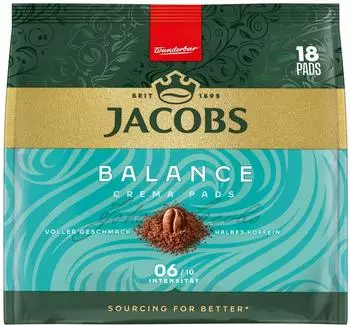 Jacobs Crema Pads Balance 18 Port.