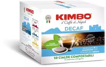 Kimbo Espresso Decaf 50 E.S.E. Pads