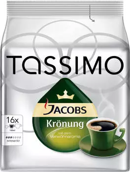 Tassimo Jacobs Krönung Tassenportion T-Disc (16 Port.)