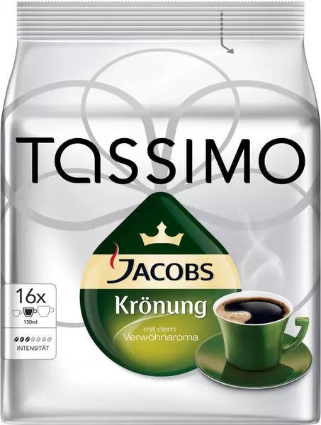 Tassimo Jacobs Krönung Tassenportion T-Disc (16 Port.)