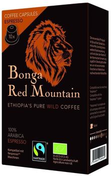 Bonga Red Mountain Ethiopias Pure Wild Coffee 3x10 Kapseln
