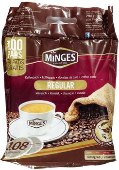 Minges Caf&eacute; Cr&egrave;me Pads Regular (100 Port.)