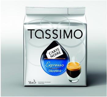 Tassimo Carte Noire Espresso Décaféiné 16 T Discs