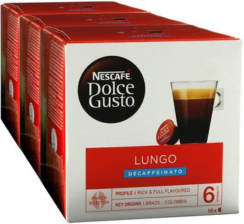 Nescafé Dolce Gusto Caffè Lungo Decaffeinato 3 x 16 St.