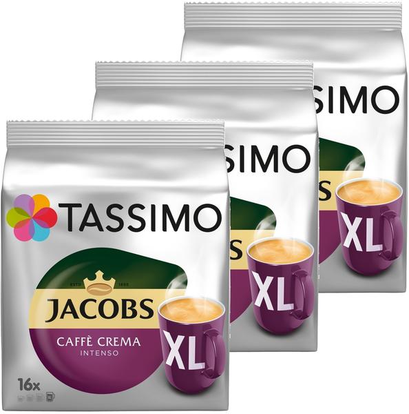 TASSIMO Jacobs Caffè Crema Intenso XL 3x16 T Discs