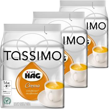 TASSIMO Café Hag Crema Entkoffeiniert 3x16 T Discs