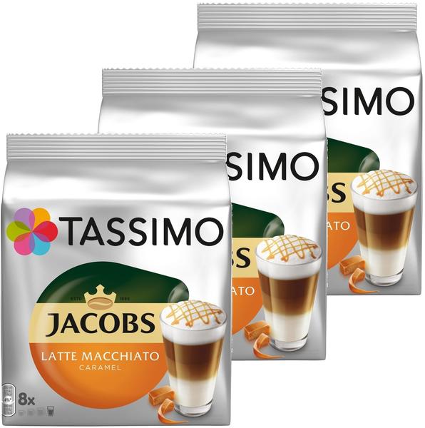 TASSIMO Jacobs Latte Macchiato Caramel 3x16 T Discs