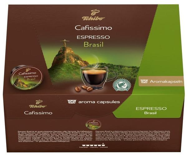 Tchibo GmbH Tchibo Cafissimo Espresso Brasil Kapseln (96 Stück) Test TOP  Angebote ab 28,99 € (Oktober 2023)