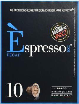 Caffe Vergnano 1882 E'spresso Decaf (10 Port.)