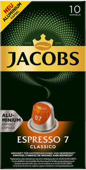 Jacobs Espresso 7 Classico (10 Kapseln)
