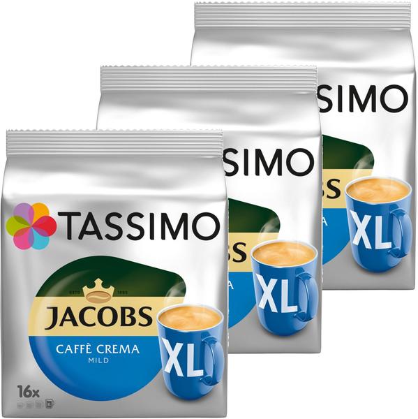 Tassimo Jacobs Caffè Crema mild XL T-Disc (3x16 Port.)