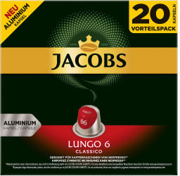 Jacobs Lungo 6 Classico (20 Port.)