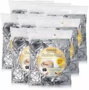 Caféclub Supercreme Megabeutel Entkoffeiniert (100 Port.)