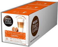 Kaffeekapseln Set NESCAF&Eacute; Dolce Gusto Caramel Latte Macchiato, 3 x 8+8 Stk.