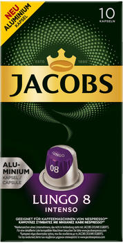 Jacobs Lungo 8 Intenso Kaffeekapseln (10 Port.)
