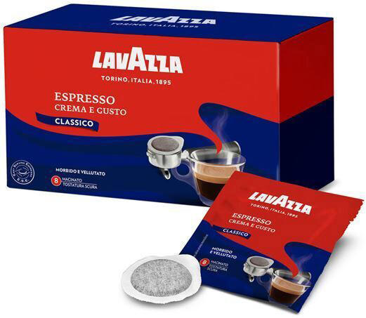 Lavazza Espresso Crema E Gusto Classico ESE Pads (18 Pads)