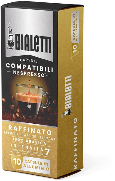 Bialetti Raffinato Nespresso Kapseln (10 Port.)
