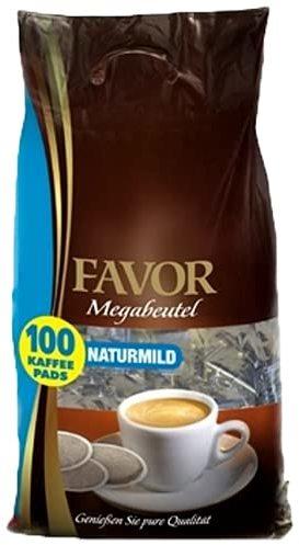 Favor Megabeutel Kaffeepads Naturmild (100 Port.)