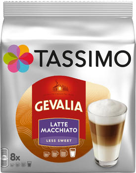 Tassimo Gevalia Latte Macchiato weniger süß (8 T-Discs)