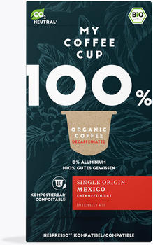 My Coffee Bio Single Origin Mexico entkoffeiniert ( 10 Kapseln)