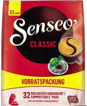 Douwe Egberts Senseo Classic Kaffeepads (32 Port.)