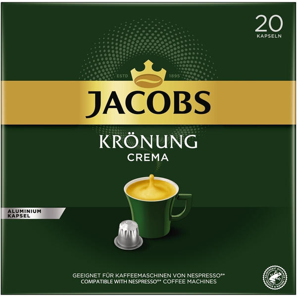 Jacobs Krönung Crema Kaffeekapseln (20 Port.)