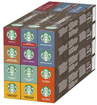 Starbucks Variety Pack by Nespresso (120 Port.)