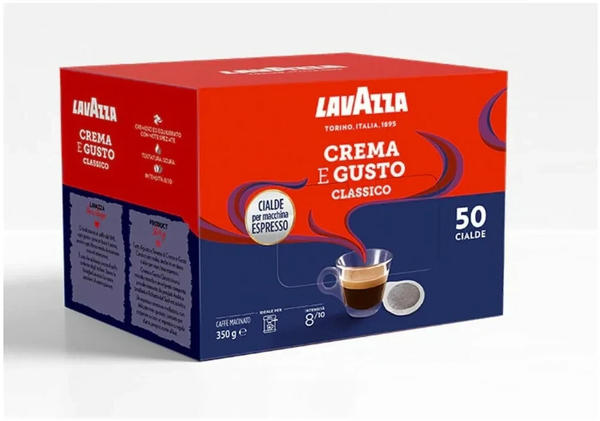Lavazza Espresso Crema E Gusto Classico ESE Pads (50 Pads)