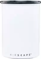 Airscape Edelstahl Aromabeh&auml;lter 500g wei&szlig; matt