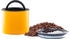 Airscape Edelstahl-Aromabehälter 950ml 12,1cm gelb