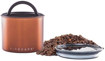 Airscape Edelstahl-Aromabehälter 950ml 12,1cm kupfer