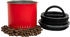 Airscape Edelstahl-Aromabehälter 950ml 12,1cm signalrot